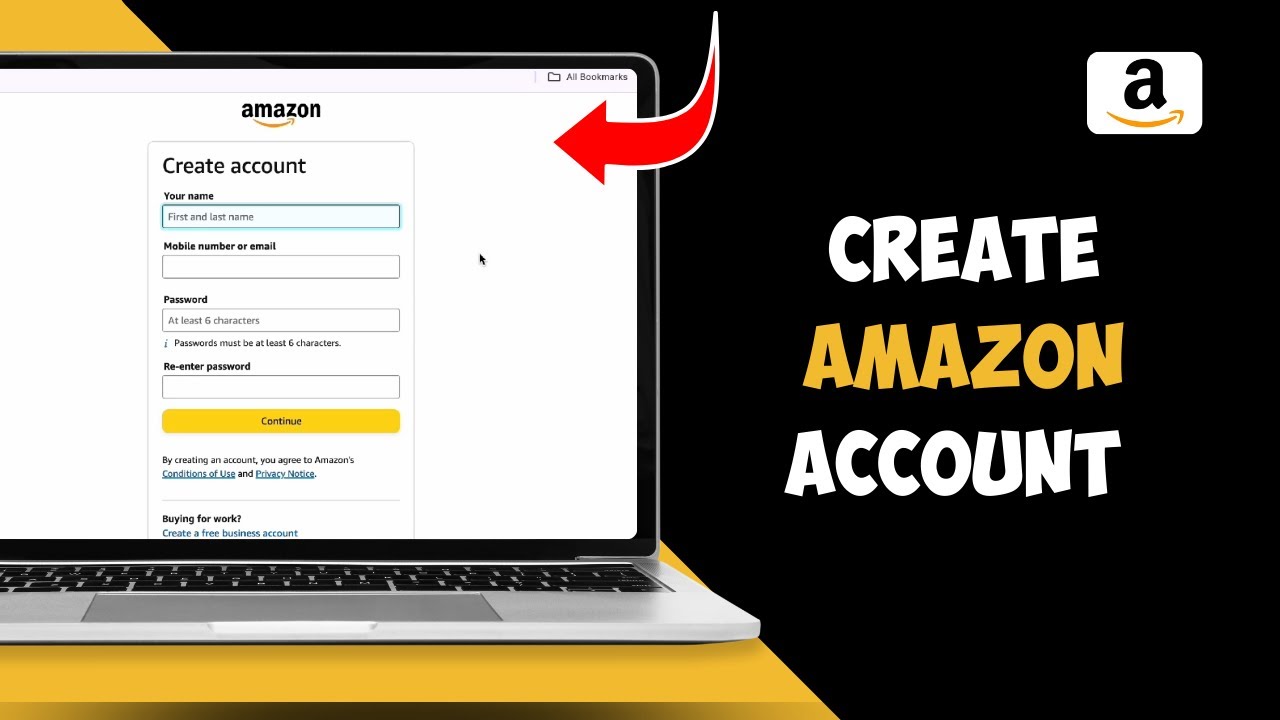 Create An Amazon Account | www.amazon.com Registration