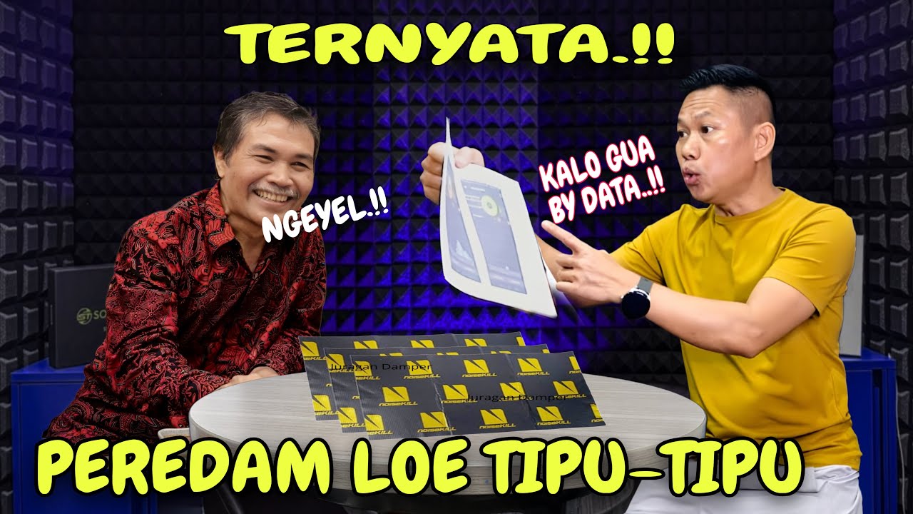 INI BY DATA, BUKAN OMON-OMON.!! PEREDAM YG BAGUS BISA REDUKSI HINGGA 35 PERSEN..!!