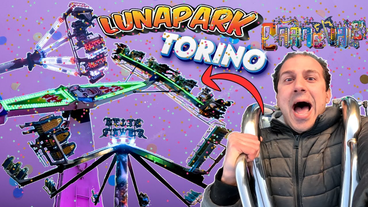 FESTEGGIAMO IL CARNEVALE 2025 NEL LUNA PARK TORINO AL PARCO PELLERINA