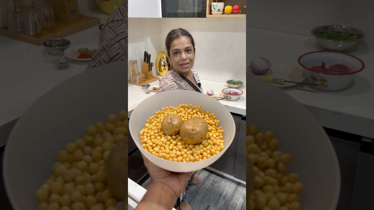 Mummy Iska Ragda Chaat Banao Na🤤#shortvideo #food #explore #cooking #ytshorts #trending #ragdachaat