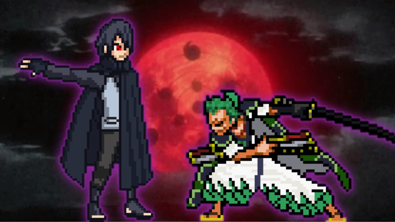 Sasuke BNG OP VS Wano Zoro in Jump Force Mugen