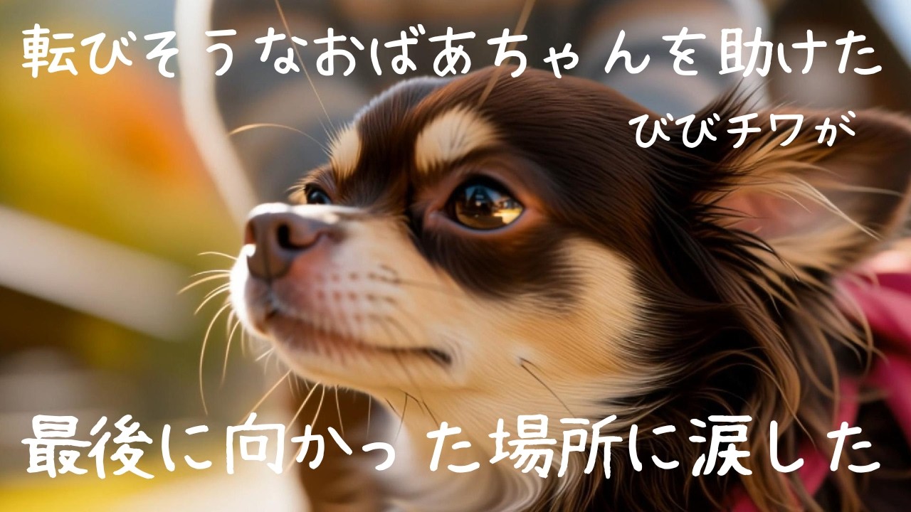 【感動】思い出したら会いたくなった…~びびチワ岐阜県紅葉の旅2日目~ #犬動画 #犬 #ai動物