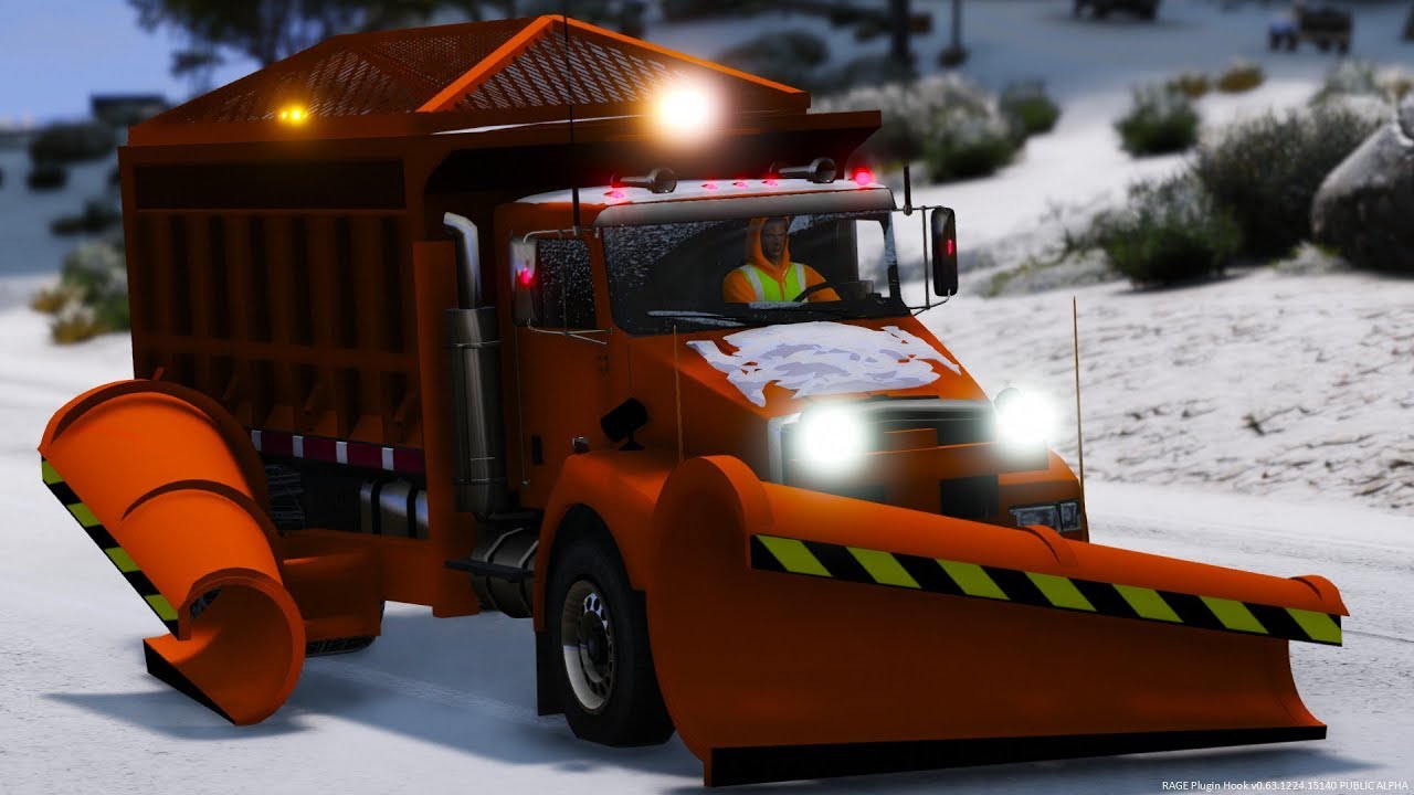 [GTA 5] DIR - DÉNEIGEUSE! #DIRECTION INTERDÉPARTEMENTAL DES ROUTES 7