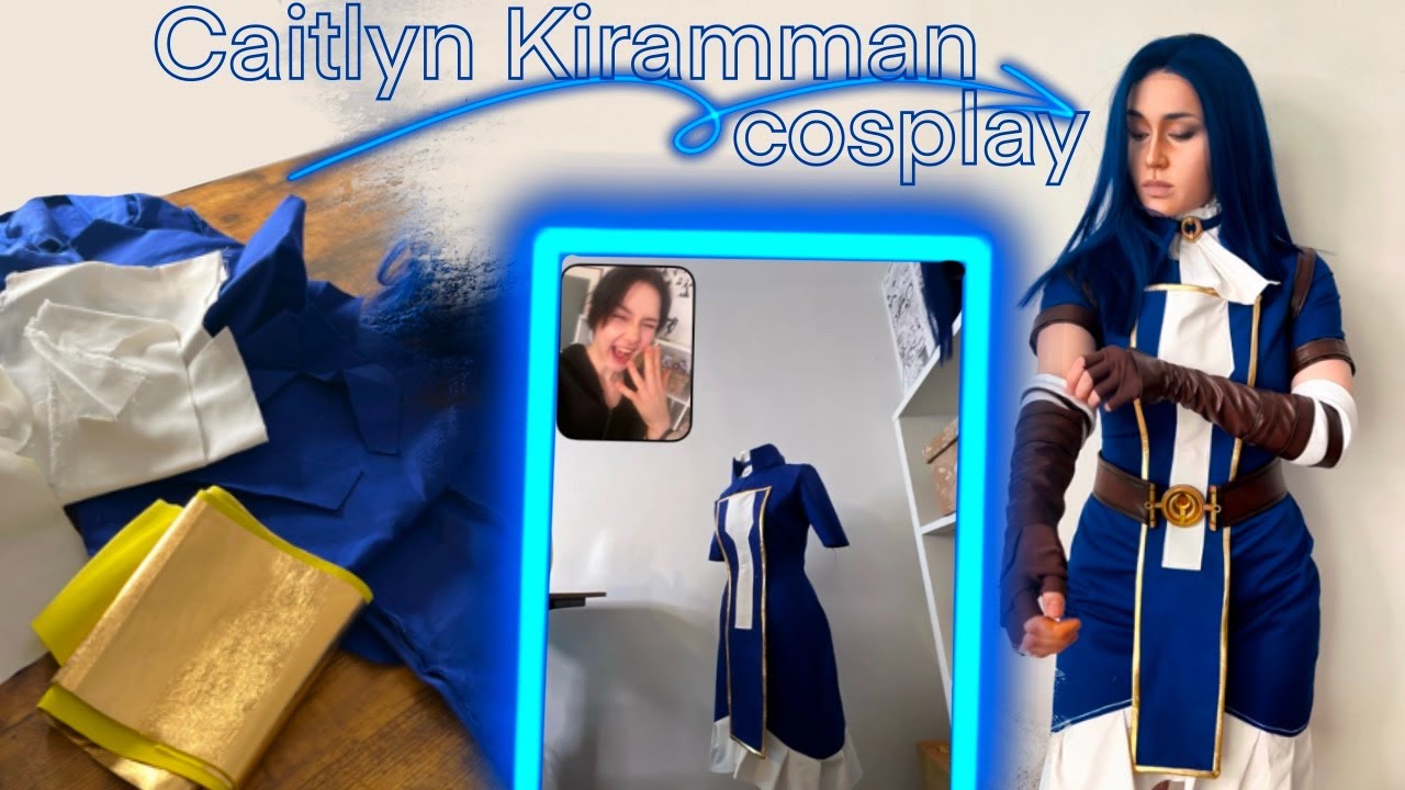 How i made Caitlyn Kiramman cosplay | Arcane season 1