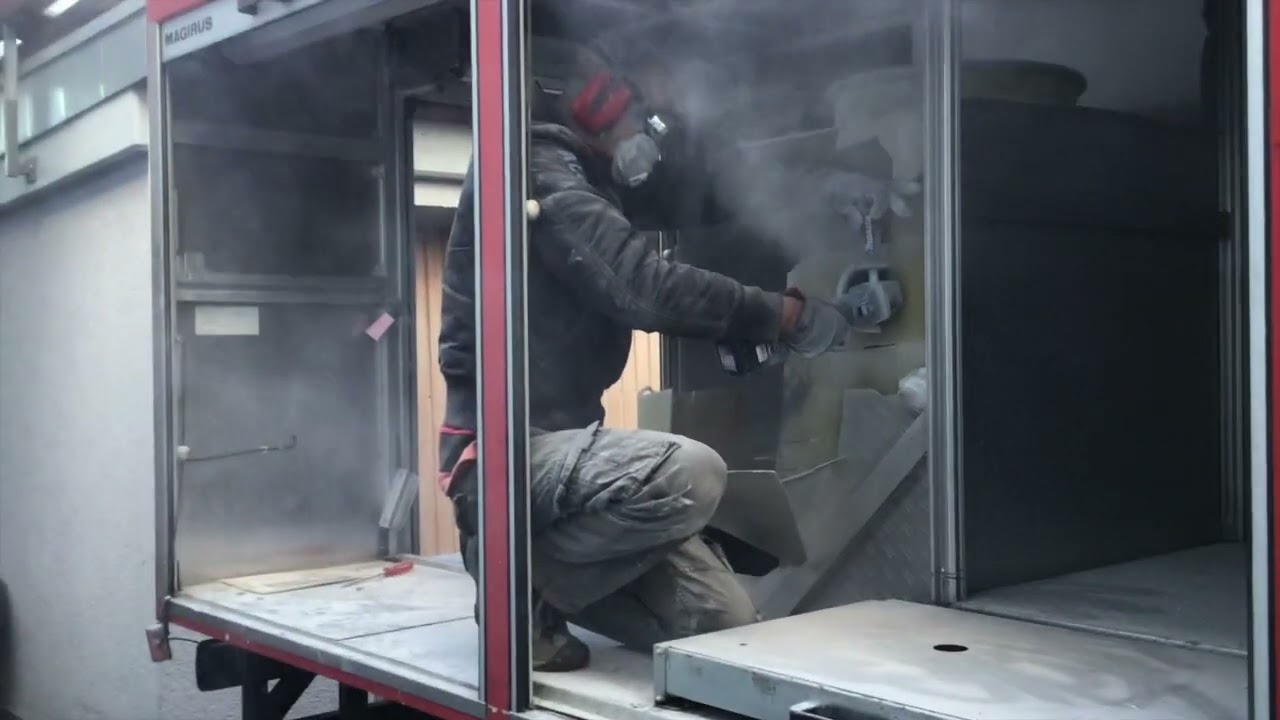 Iveco Magirus 75-14: Der Löschtank muss raus