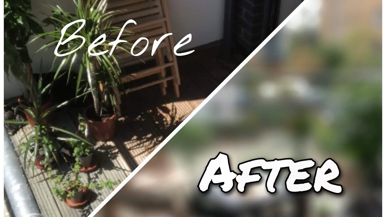 Small London Balcony Extreme Makeover