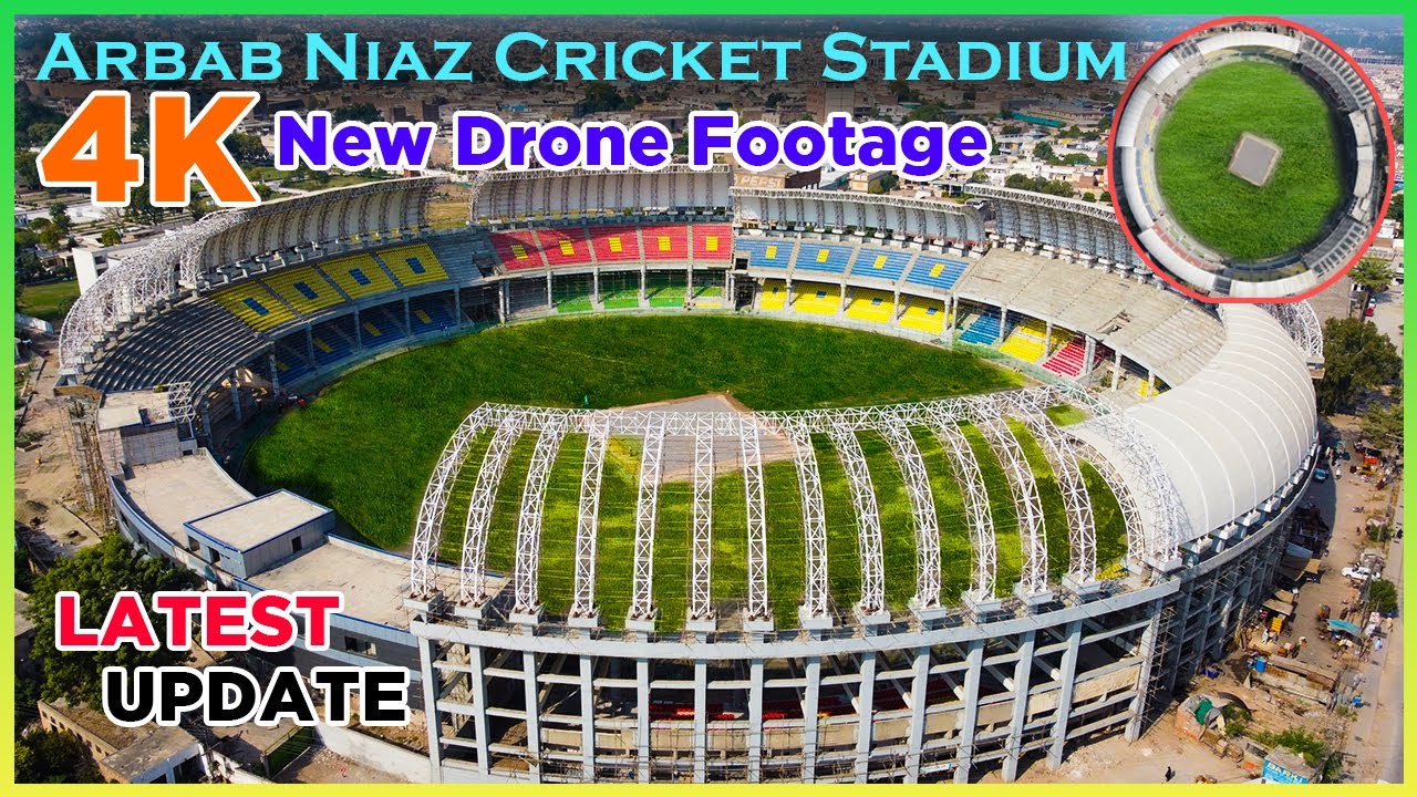 Arbab Niaz Cricket Stadium Peshawar New Latest 4K Drone Footages