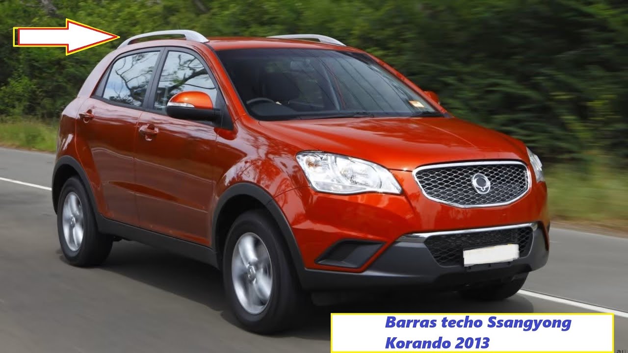 Barras porta equipaje Ssangyong Korando