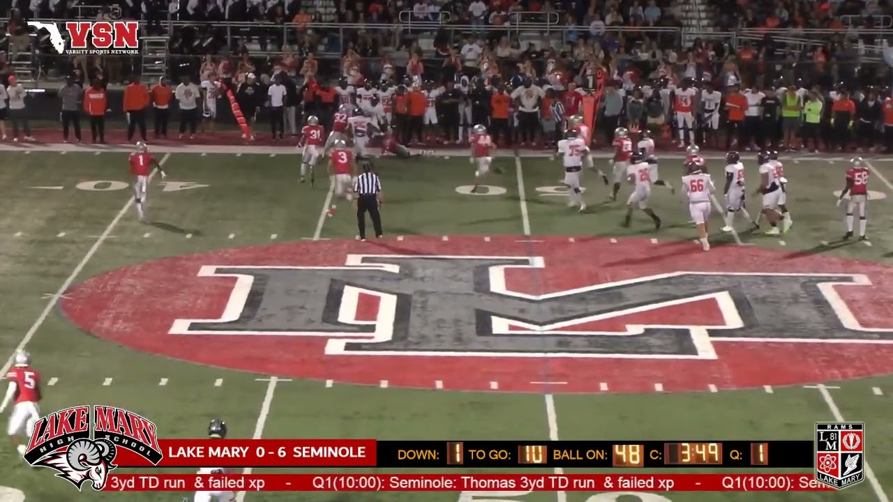 VSN Orlando North FB Seminole vs Lake Mary 10 28 22