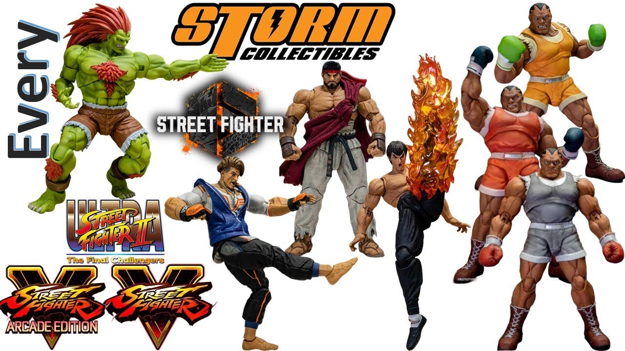 Every Storm Collectibles Street Fighter Comparison List