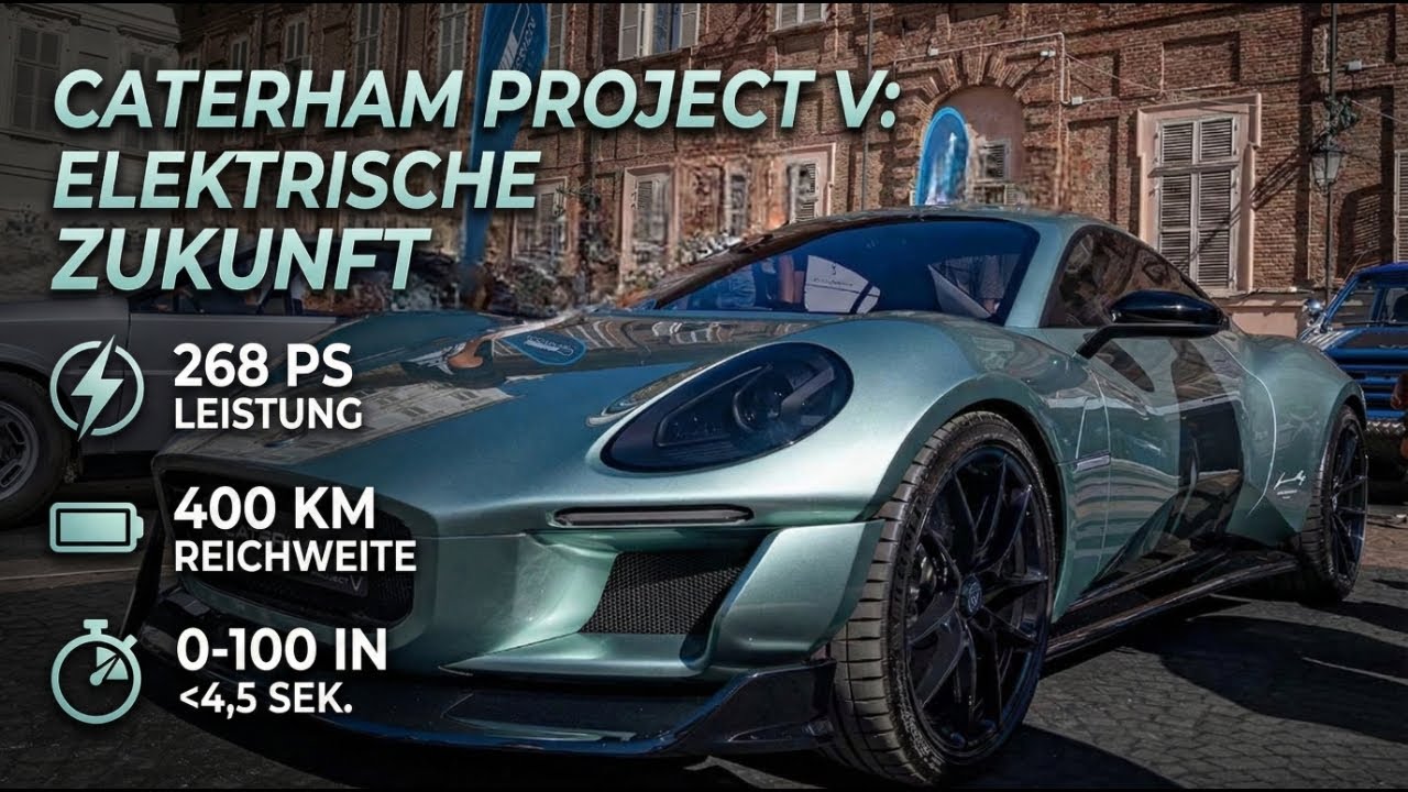 Caterham Project V: Der 268 PS starke Elektro-Sportwagen