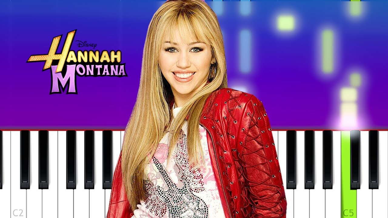 Hannah Montana - One In a Million (Piano Tutorial)