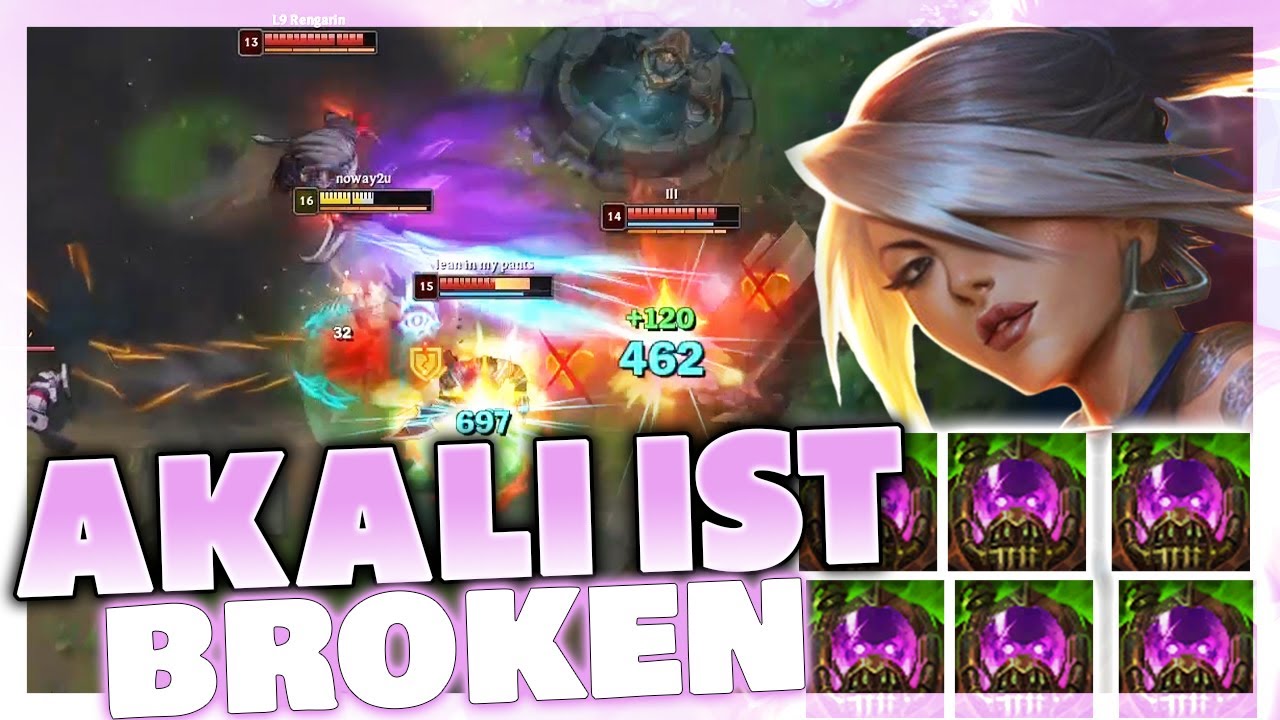 AKALI + Turbo Chemtank ist BROKEN | Noway4u Highlights LoL