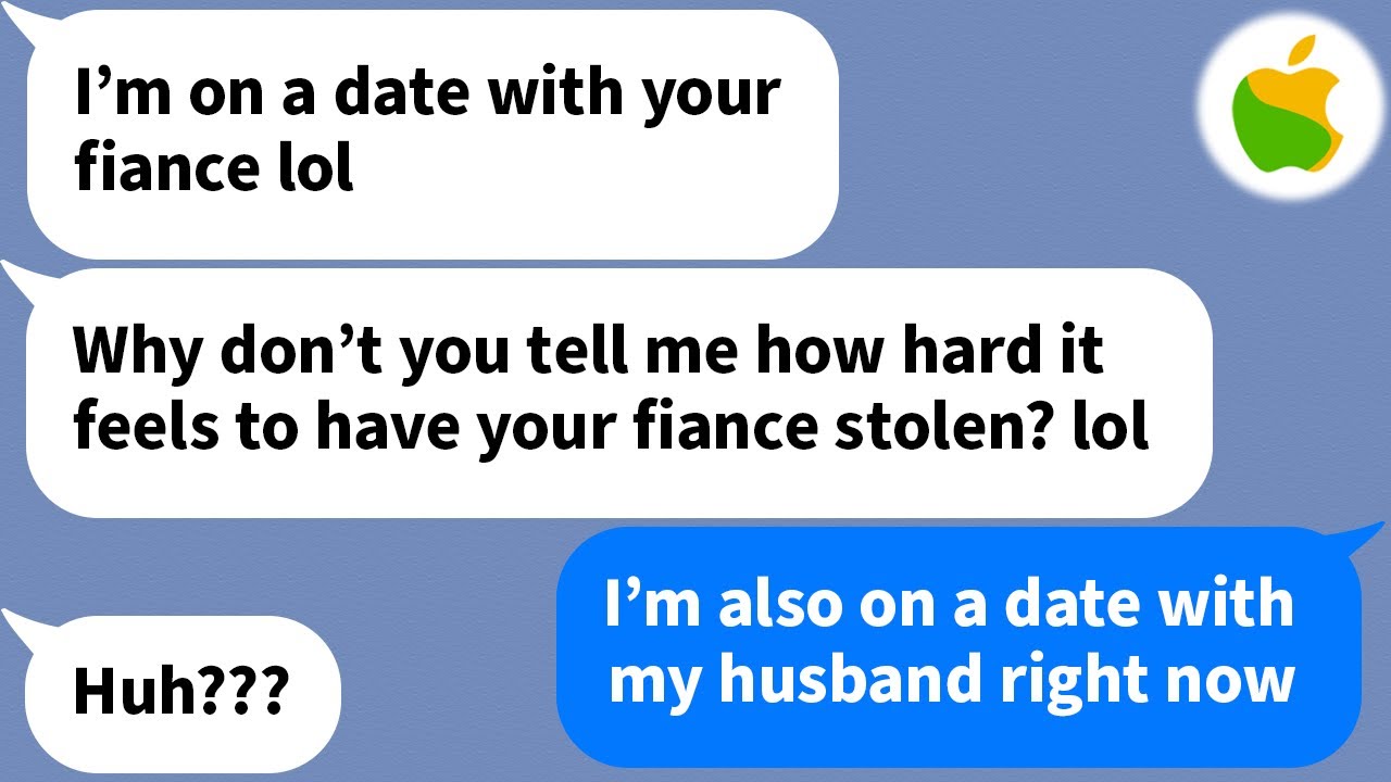 【Apple】 This girl stole my boyfriend in high school and now claims she stole my fiancé but...
