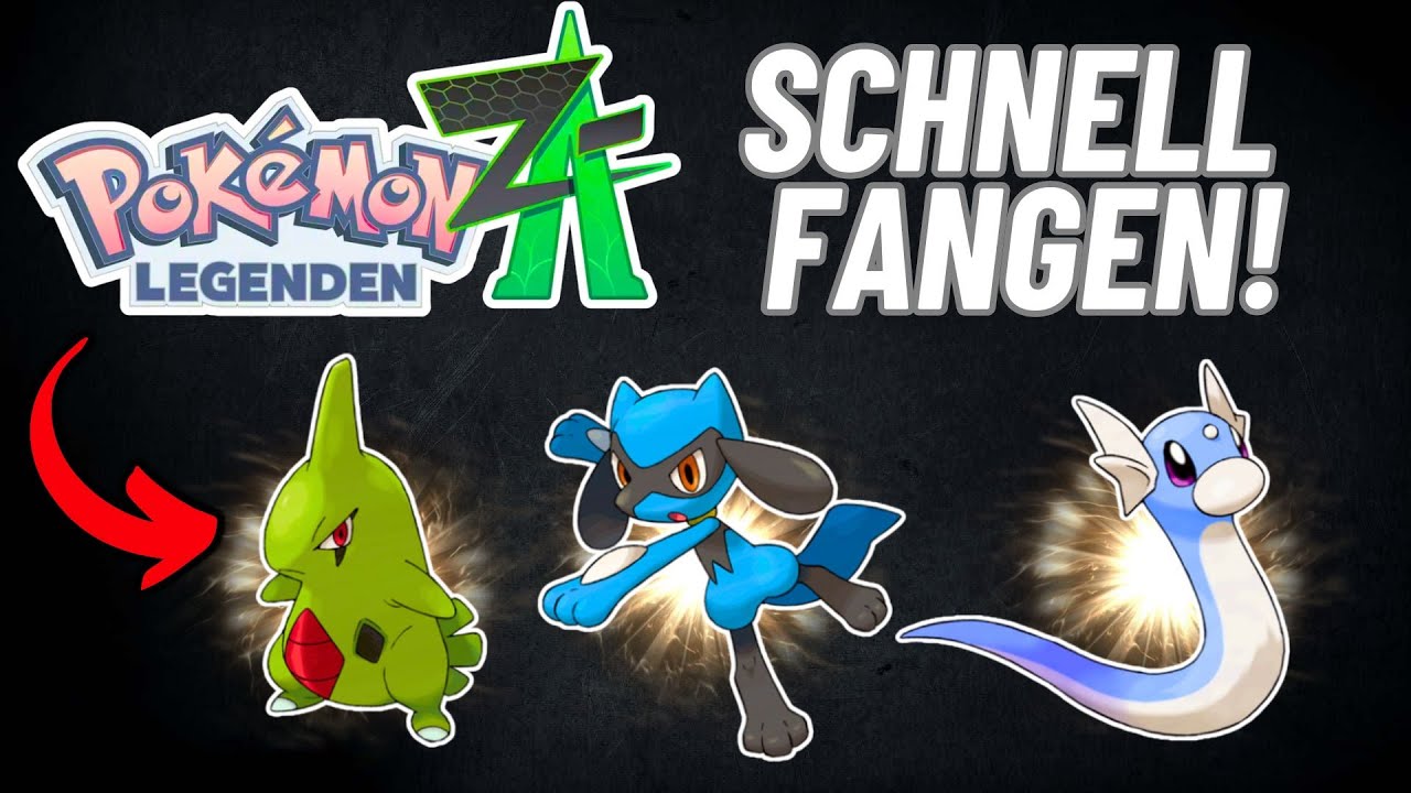 LARVITAR, RIOLU und DRATINI SCHNELL FANGEN! (Sehr Früh!) | Guide und Fundorte | Pokemon Legenden Z-A