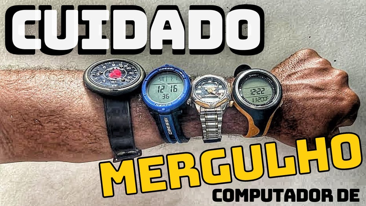 Qual é o melhor computador de mergulho para um iniciante? Quais Cuidados Fronteira Sub