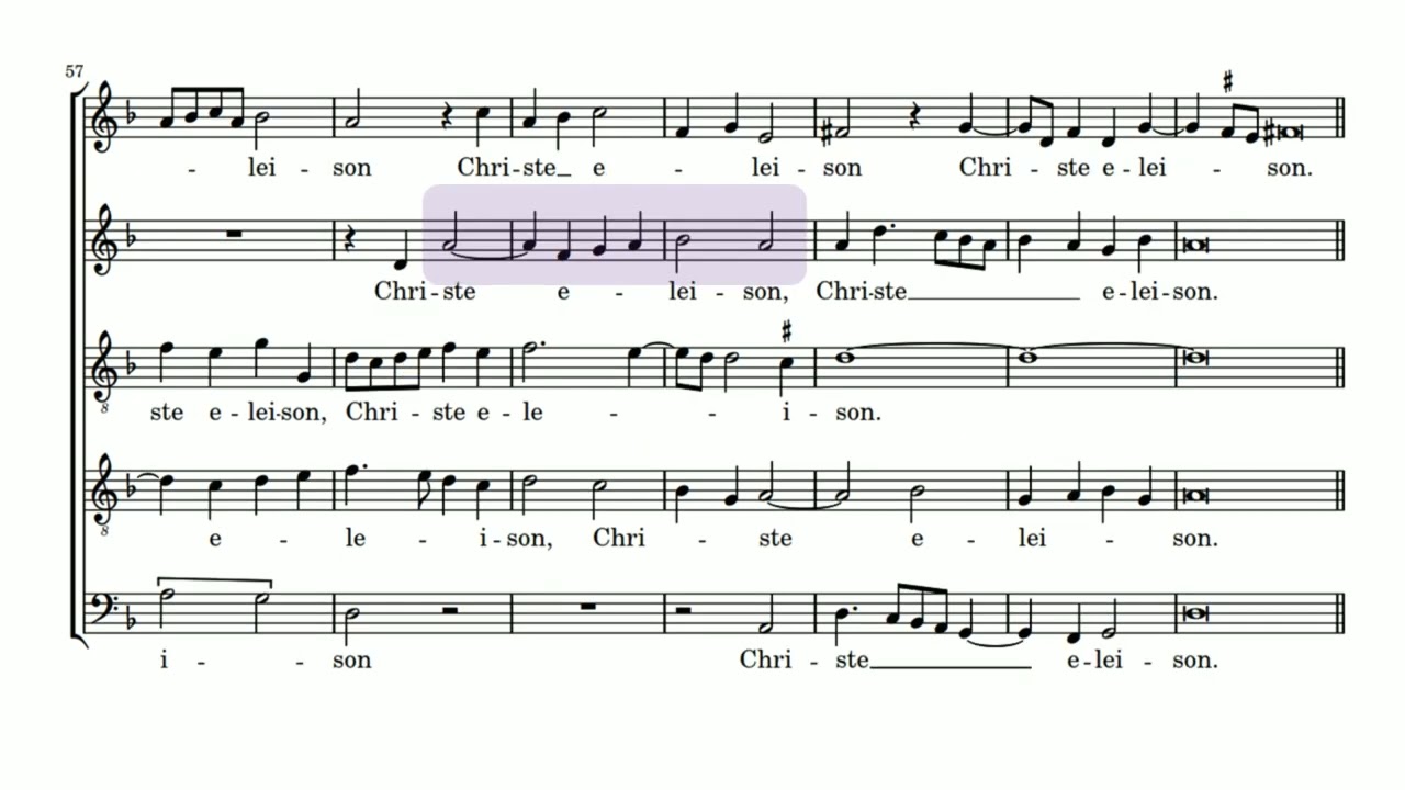 Francisco Guerrero: Missa Sancta et immaculata virginitas - I Kyrie