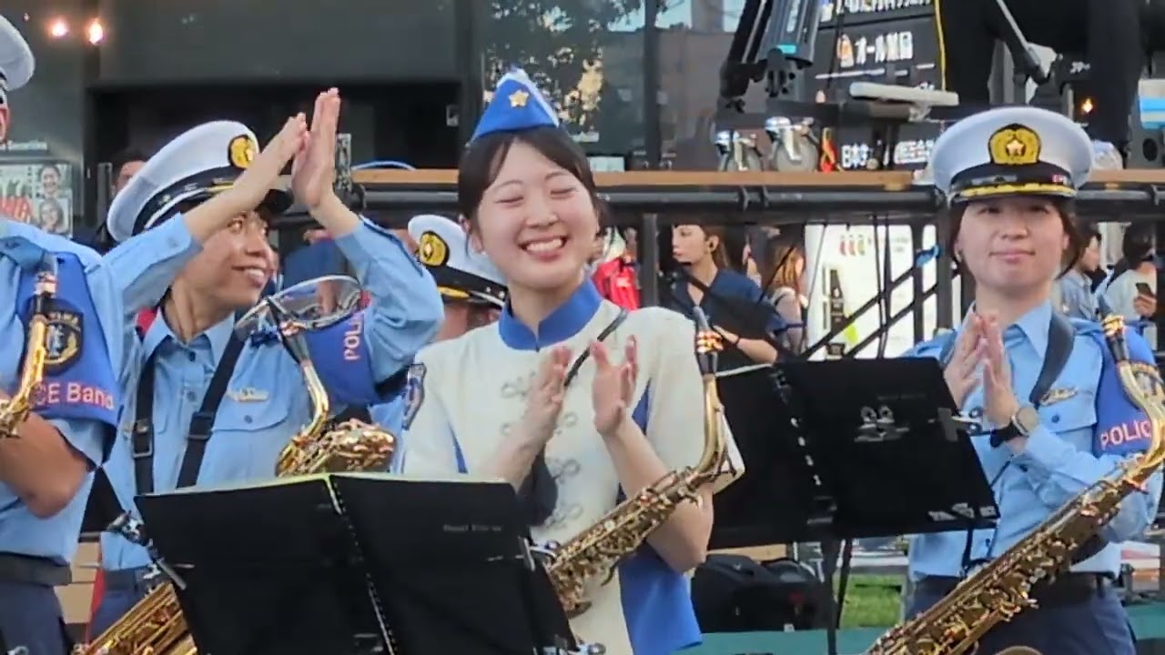 岡山県警察音楽隊 2025.7.26 倉敷天領夏祭り