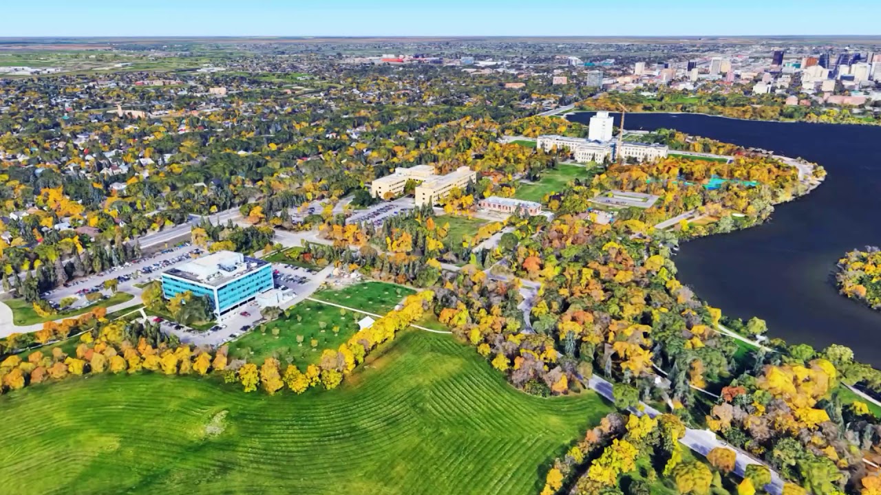 Regina Saskatchewan - Google Earth drone video