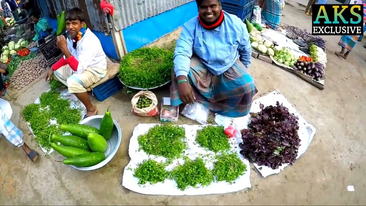 গ্রামের সকালের হাট বাজার /Village morning bazar Pathan Bazar Sadullahpur Union Matlab North Chandpur