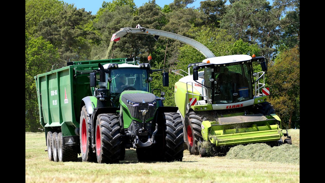 2x Fendt 1046 Vario/ Grasernte 2023/ Claas Jaguar 950
