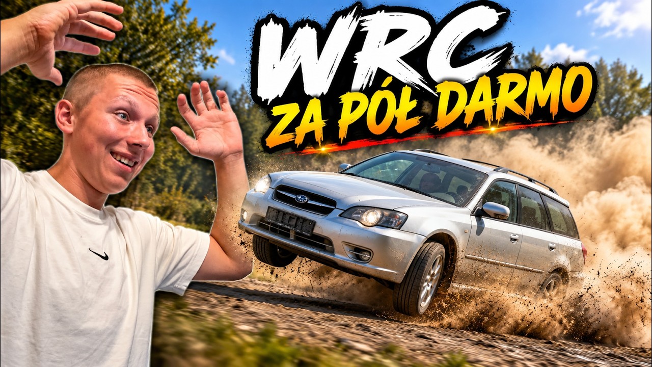 Kupiliśmy SUBARU 4x4 za 1200 ZŁ! - Ile Wytrzyma Tanie WRC?!
