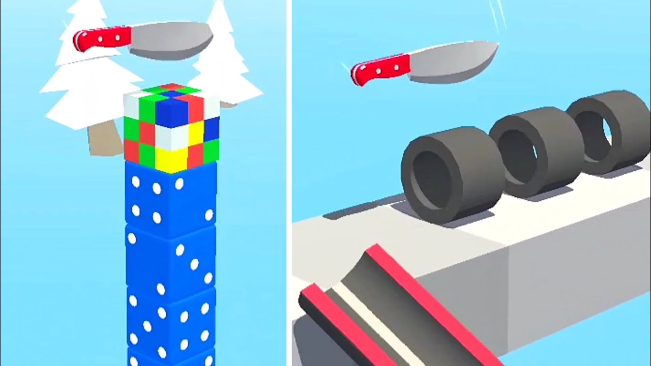 Slice It All Game! Satisfying and Relaxing ASMR Slicing Video