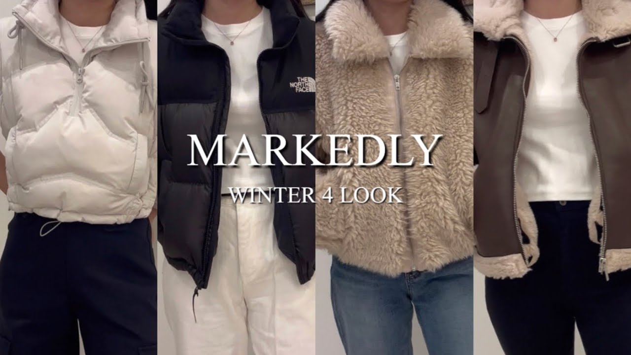 LookBook. 마크들리 룩북 ෆ⃛ㅣ노스페이스 눕시 숏패딩ㅣ겨울아우터 추천✨(패딩조끼,노페 눕시패딩,퍼자켓,무스탕)ㅣ어그 클래식 미니