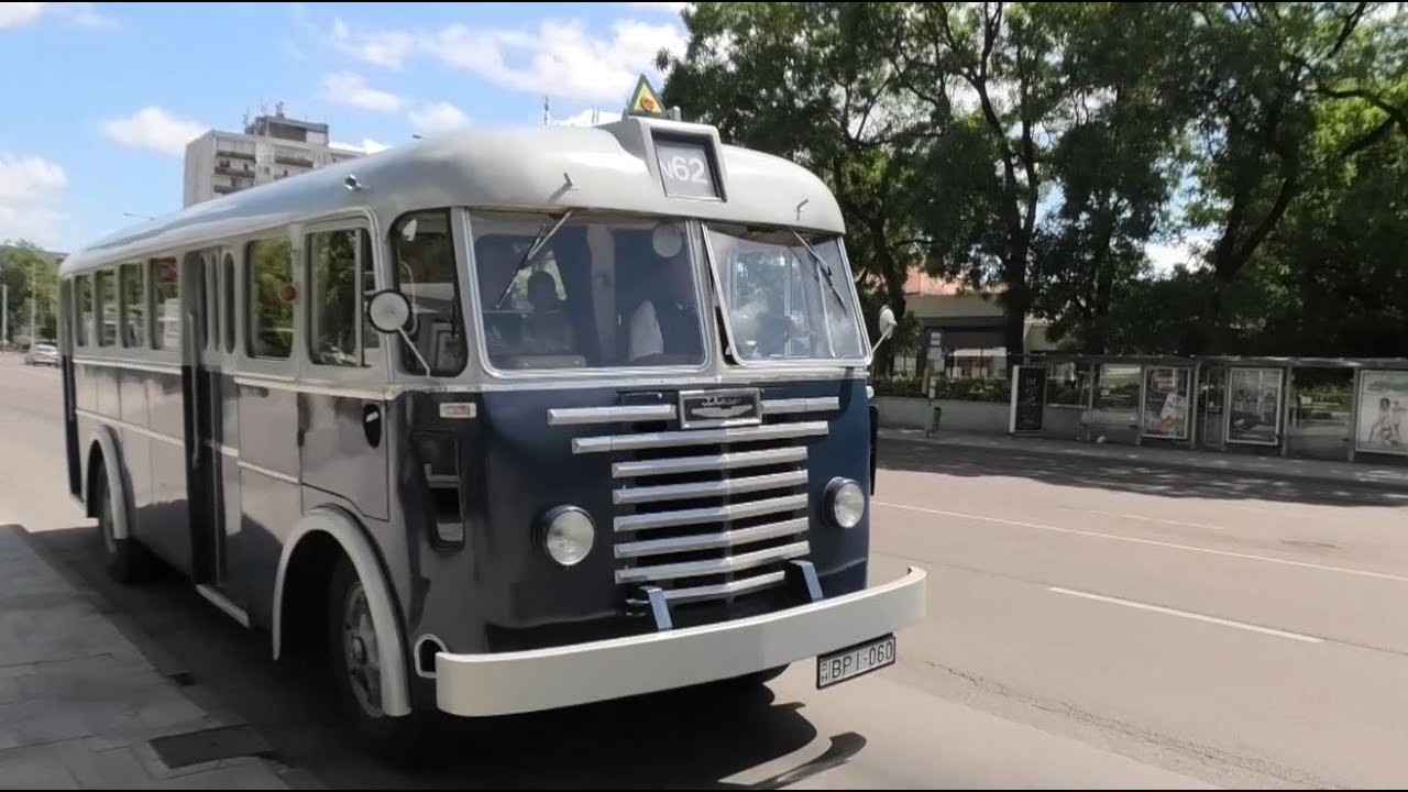 N62 nosztalgiajárat Ikarus 60-assal, 2022. május 22.