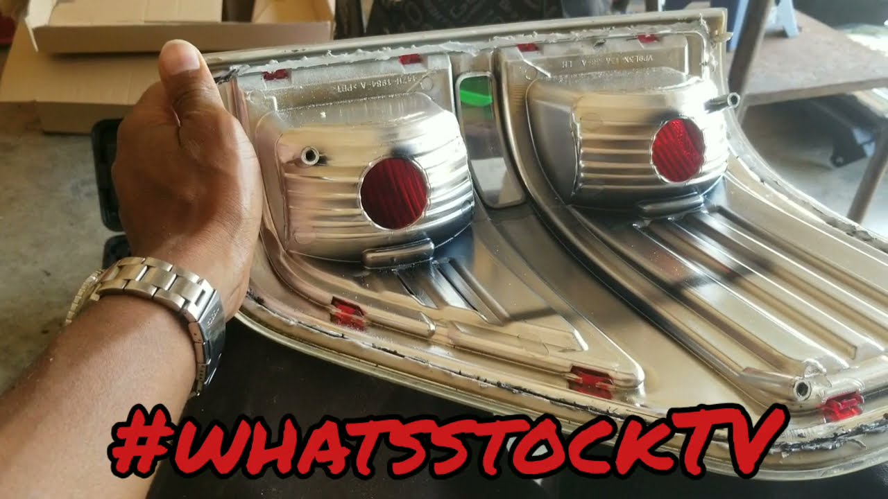 How to Open and Paint Taillight Housings