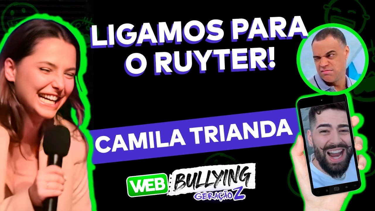 DEN&Iacute;LSON SHOW, PERDOE A GENTE! FT. CAMILA TRIANDA | #WEBBULLYING COM A GERA&Ccedil;&Atilde;O Z
