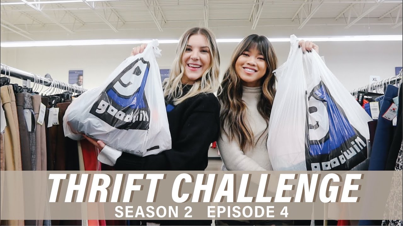 COME THRIFT WITH US || byChloeWen THRIFT CHALLENGE - S2 E4 // What did Taylor thrift for me??