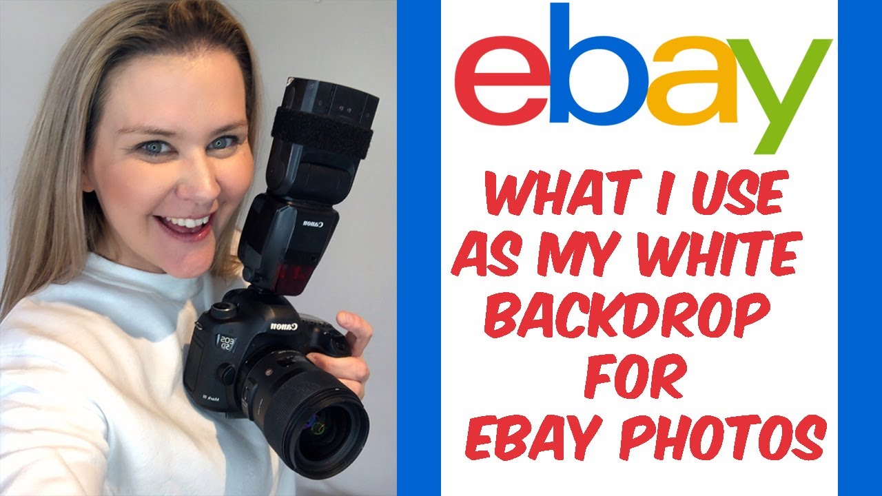 TAKING EBAY PICTURES: Tips for taking ebay pictures with a white background