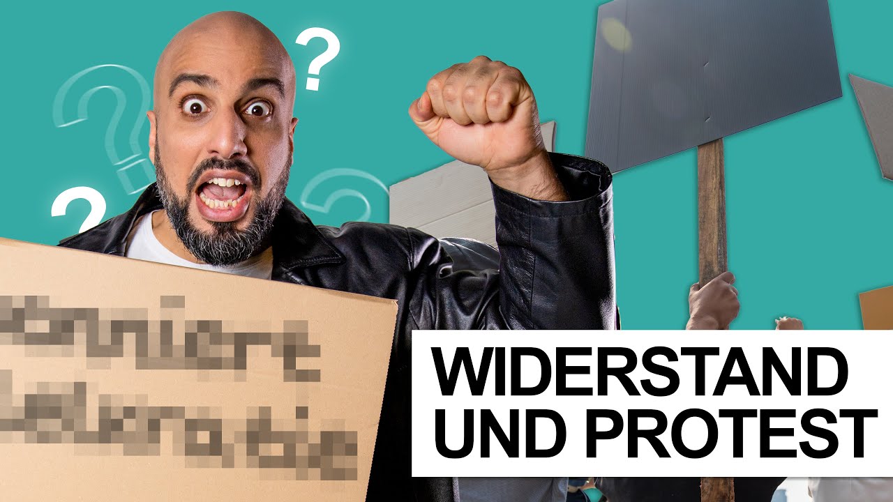 WIDERSTAND UND PROTEST - Zeigt eure Meinung!