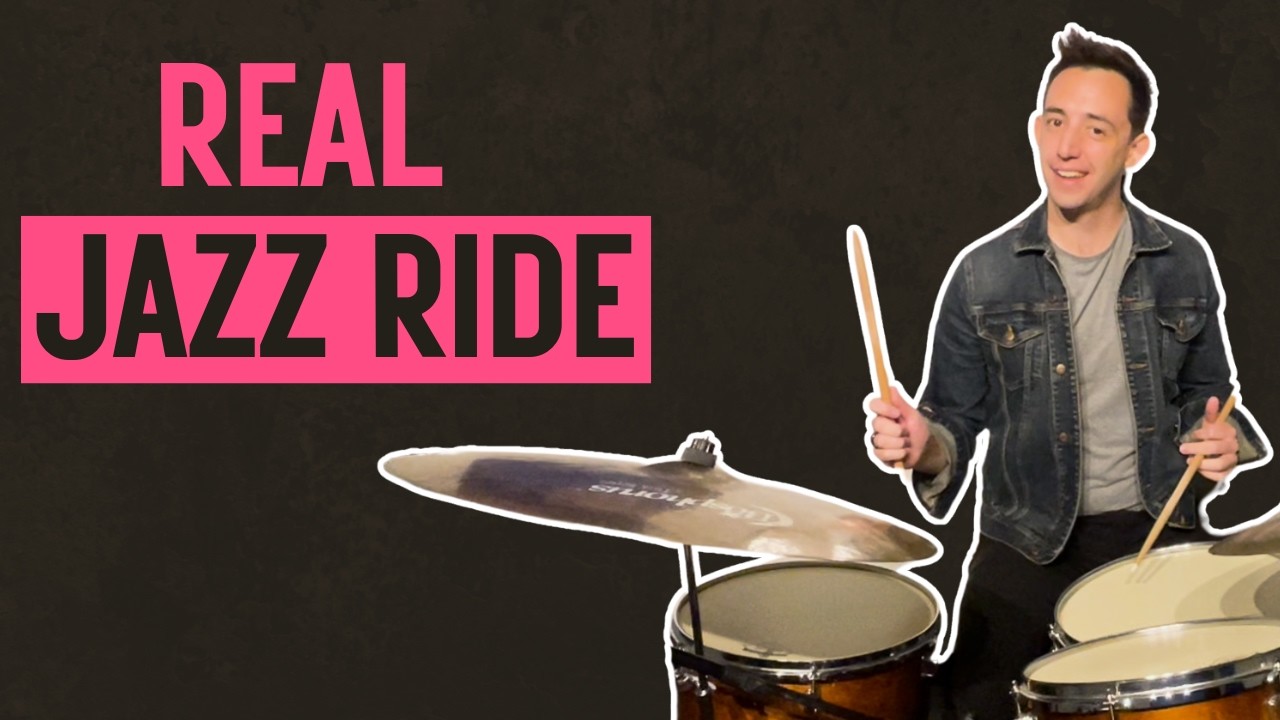 5 Jazz Ride Patterns That Actually Sound Professional