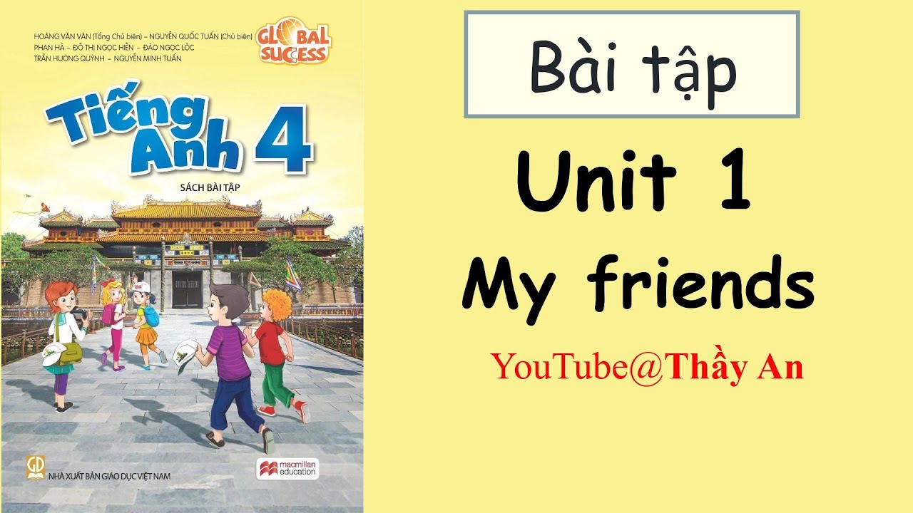 Unit 1. My friends [Sách Bài Tập] | Tiếng Anh 4 Global Success 2023 - 2024