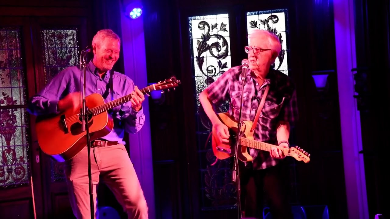 Bill Kirchen and Robbie Fulks live at the Lizzie Rose Music Room on 7-17-2024.