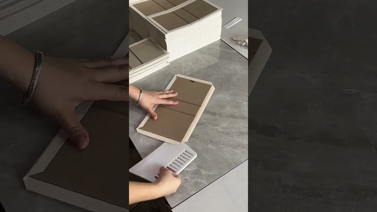 Manual Magnetic Book-Style Box Assembly Process #rigidbox #custompackaging #bookstylebox