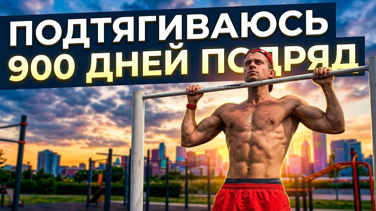 Подтягивания каждый день | День 900