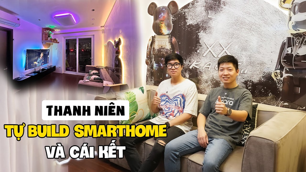 [Vlog #2]  Khám Phá Căn Hộ Chủ Nhà Tự Làm SMARTHOME | Nhà thông minh Resmart