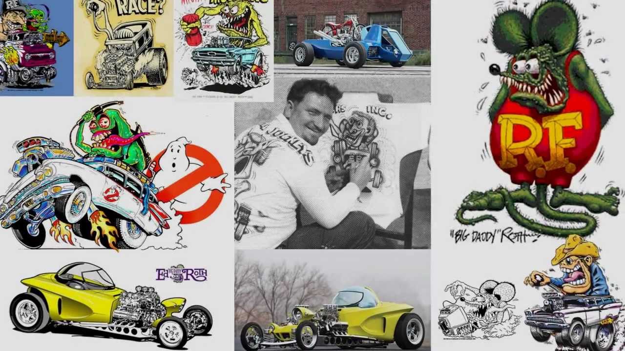 Timelapse - Cartoonist Vince O'Farrell pays homage to Ed Roth