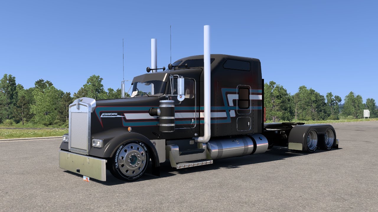 American Truck Simulator / Kenworth  W900 Long and Lowered Part 30 / Let's Play