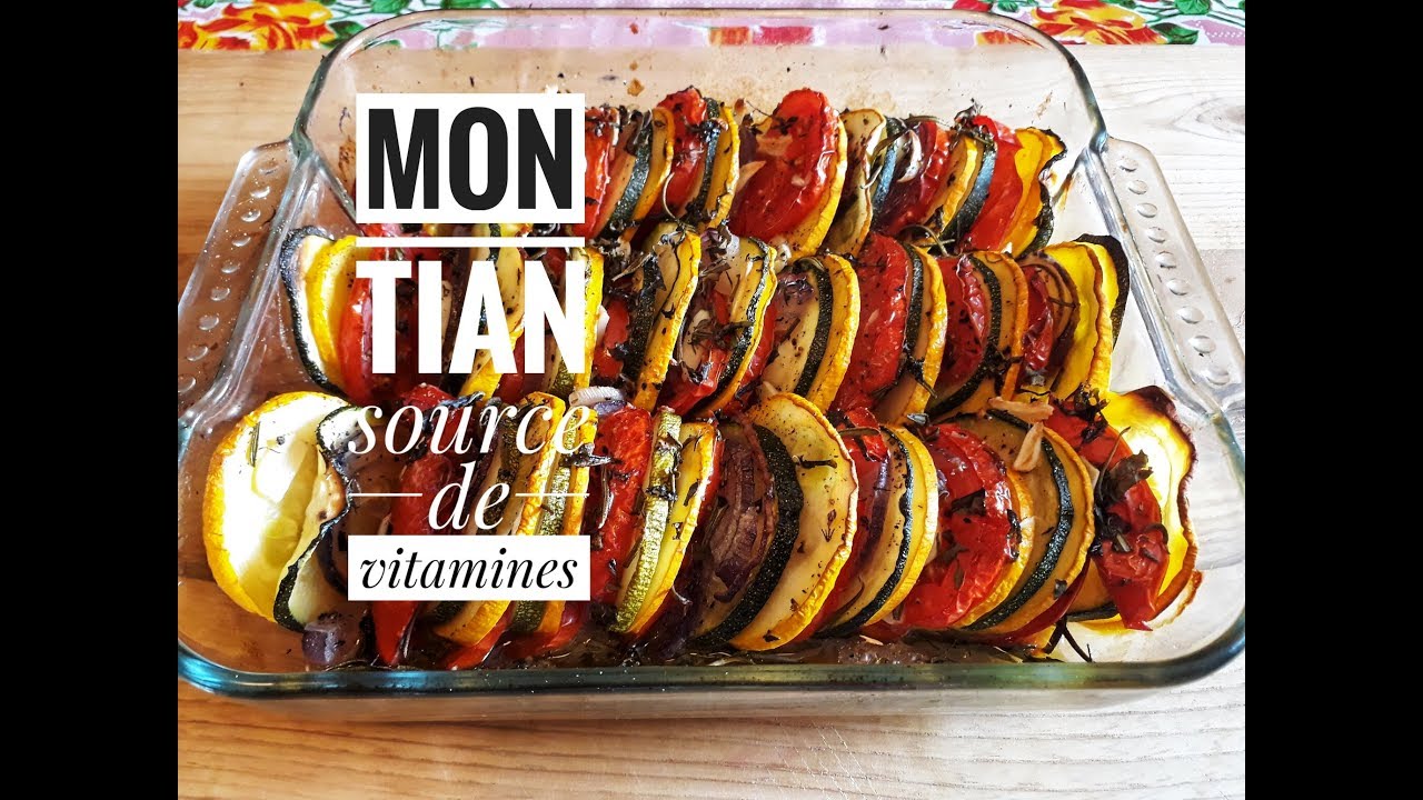 Recette de mon TIAN AUX LÉGUMES DU POTAGER
