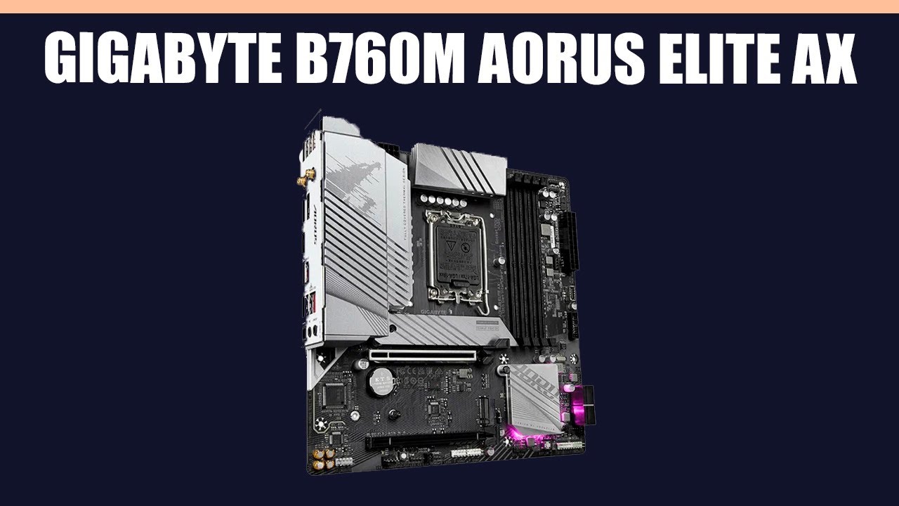 Материнская плата GIGABYTE B760M AORUS ELITE AX
