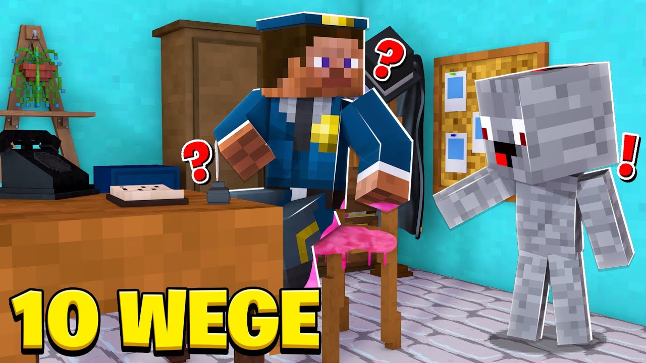 10 WEGE einen POLIZISTEN zu TROLLEN in Minecraft !