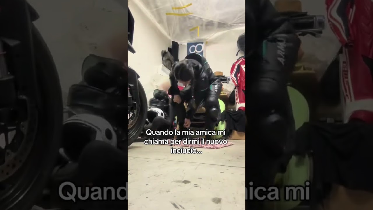 Eh quando c&rsquo;&egrave; da fare inciuci che fai non vai?👀 #girlbiker #bikerchic #bikergirl #biker #bikerslife