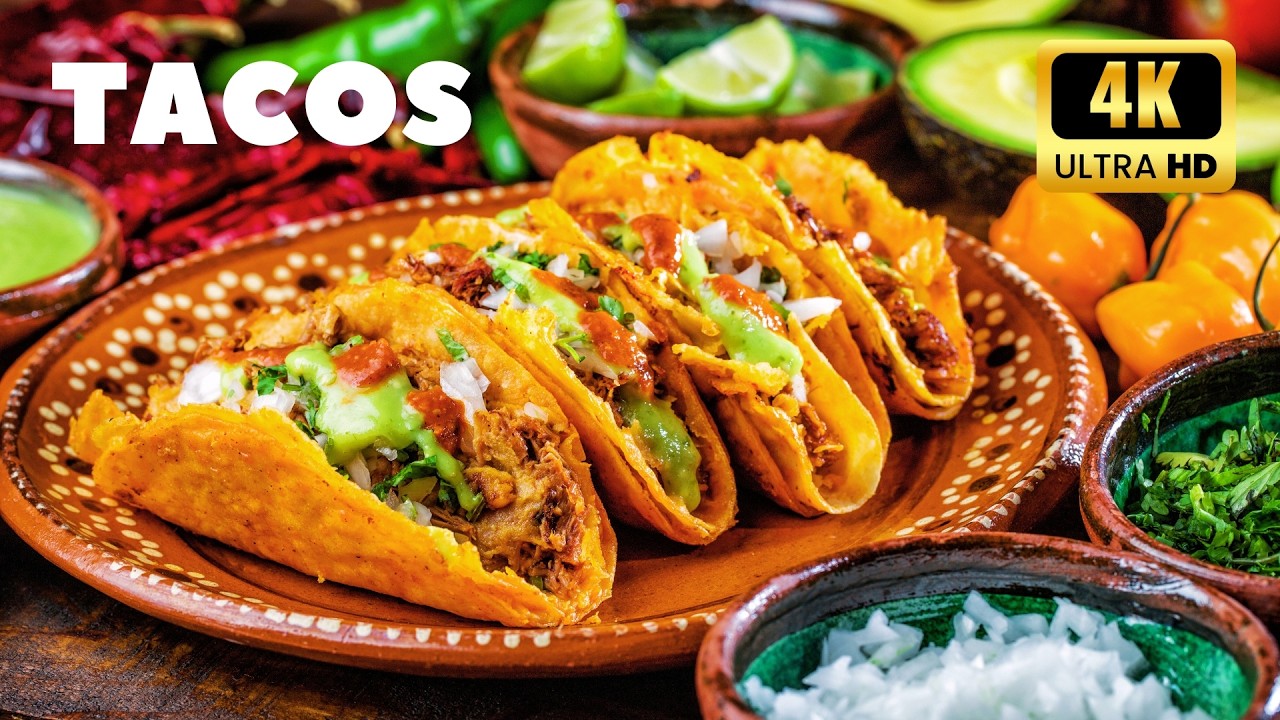 Exploring the World’s Best Tacos | 4K Video