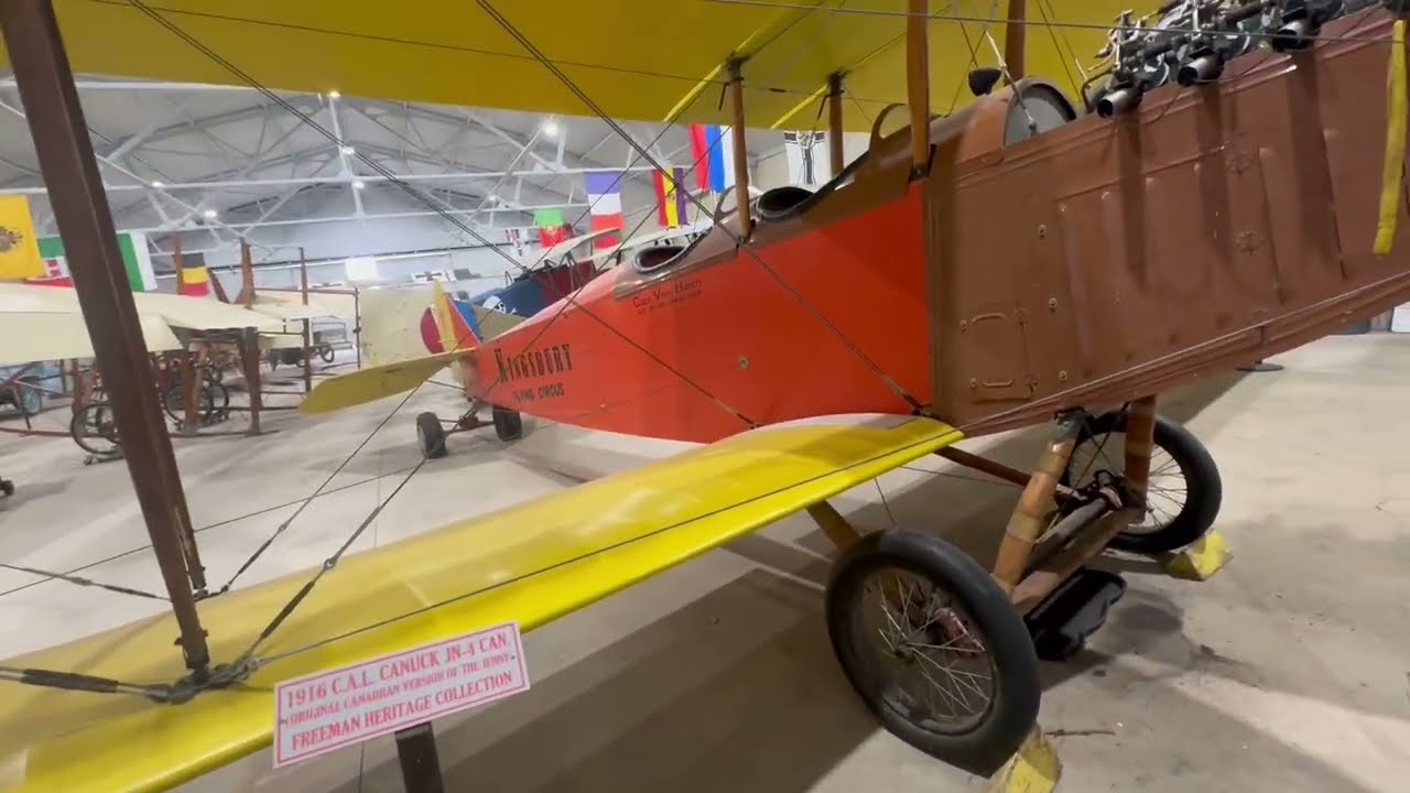 A Rare Vintage Triplane At Pioneer Flight Museum
