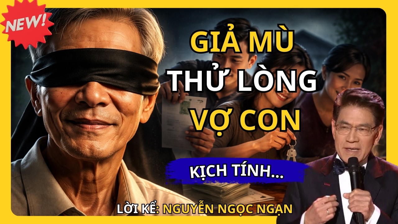 Giả Mù 3 Tháng Để Thử Lòng Vợ Con – Ông Già Chết Lặng Khi Nếm Bát Cháo