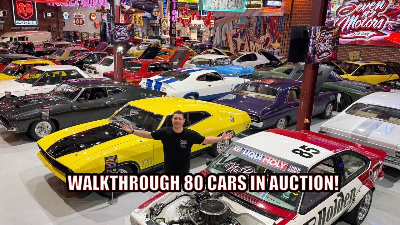 Обзор более 80 автомобилей на аукционе SEVEN82MOTORS 7 декабря!